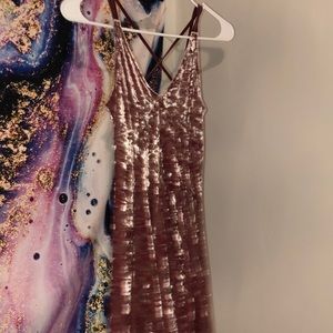 American eagle velvet dress